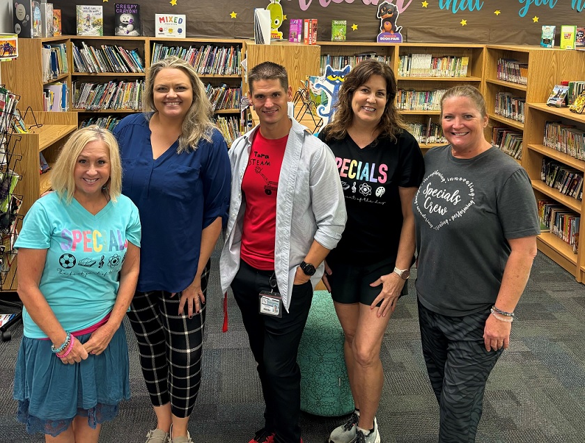 image of staff members standing together